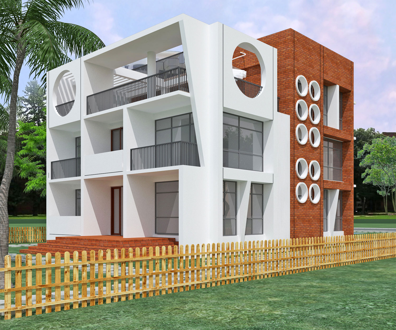 SHAHZAHAN DUPLEX RESIDENCE AT SHERPUR